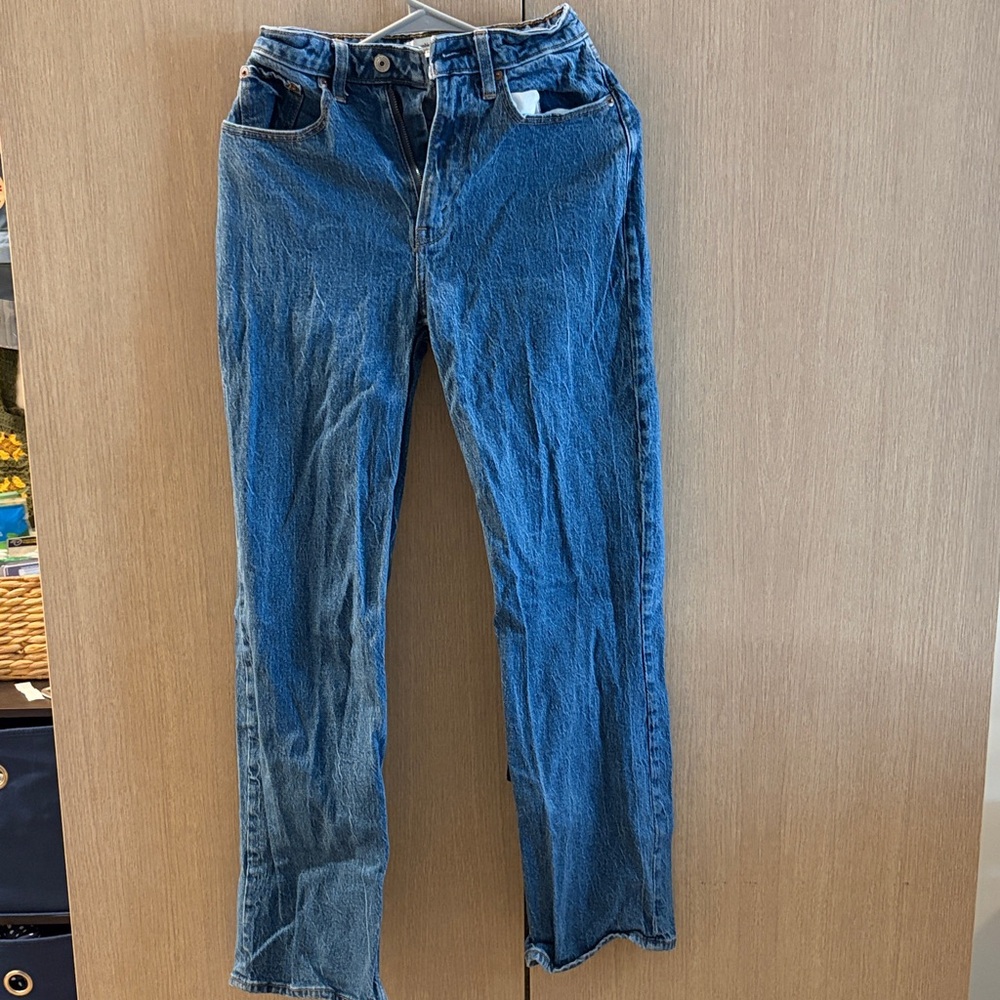 Abercrombie & Fitch Blue High-Rise Jeans
